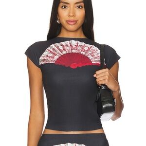 1XBLUE Kitana T-shirt in Black